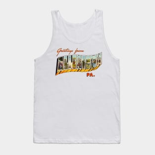 Greetings from Allentown Pennsylvania Tank Top